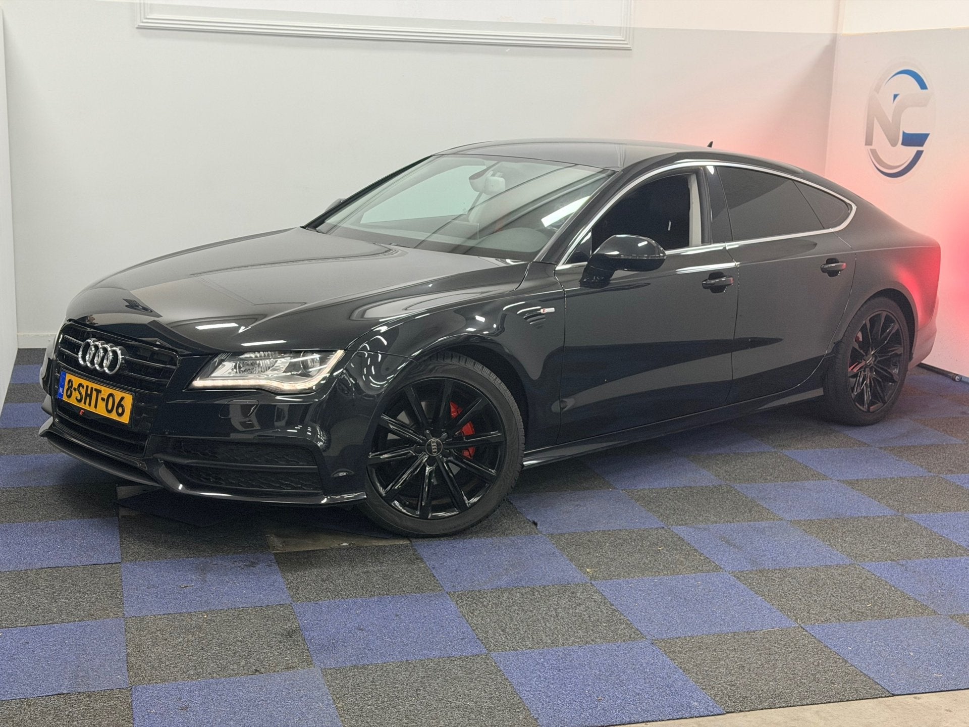 Audi A7 Sportback 2.8 FS / NAP / DEALER ONDERHOUDEN / RIJDT, Gebruikt, 2773 cc, 4 stoelen, Zwart