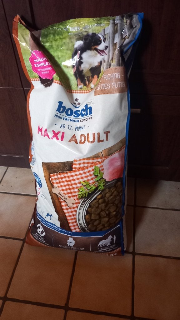 Hondenvoer Bosch 15 kg  Maxi Adult Nieuw, Dieren en Toebehoren, Dierenvoeding, Ophalen, Hond
