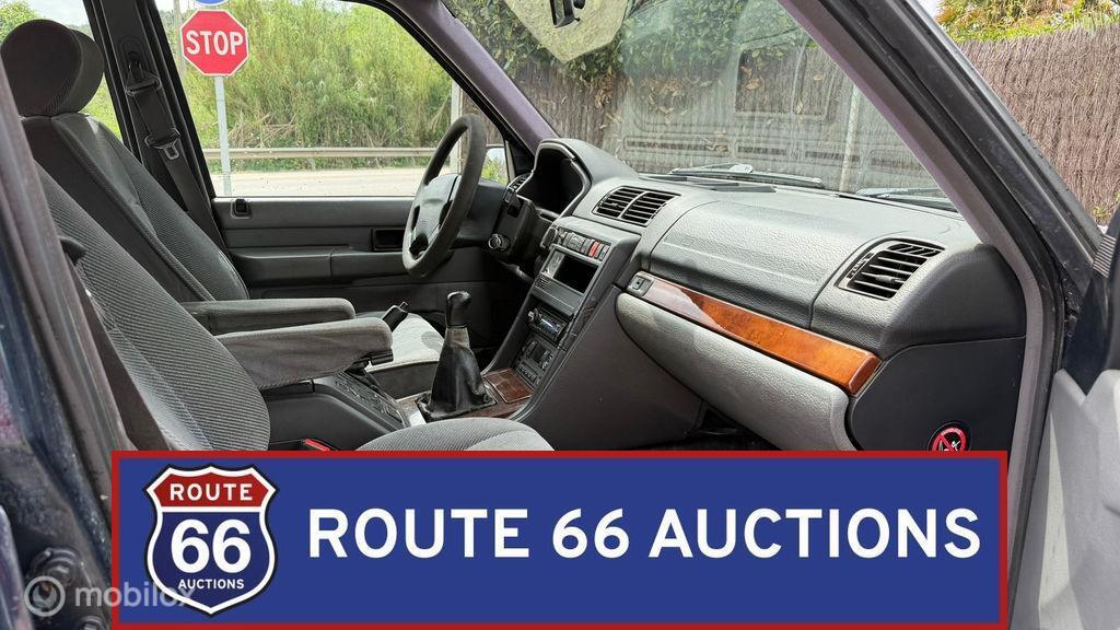Land Rover Range Rover 2.5 DSE | 1998 | Route 66 Auctions, Auto's, Oldtimers, Land Rover, Overige carrosserieën, Zwart, Bedrijf