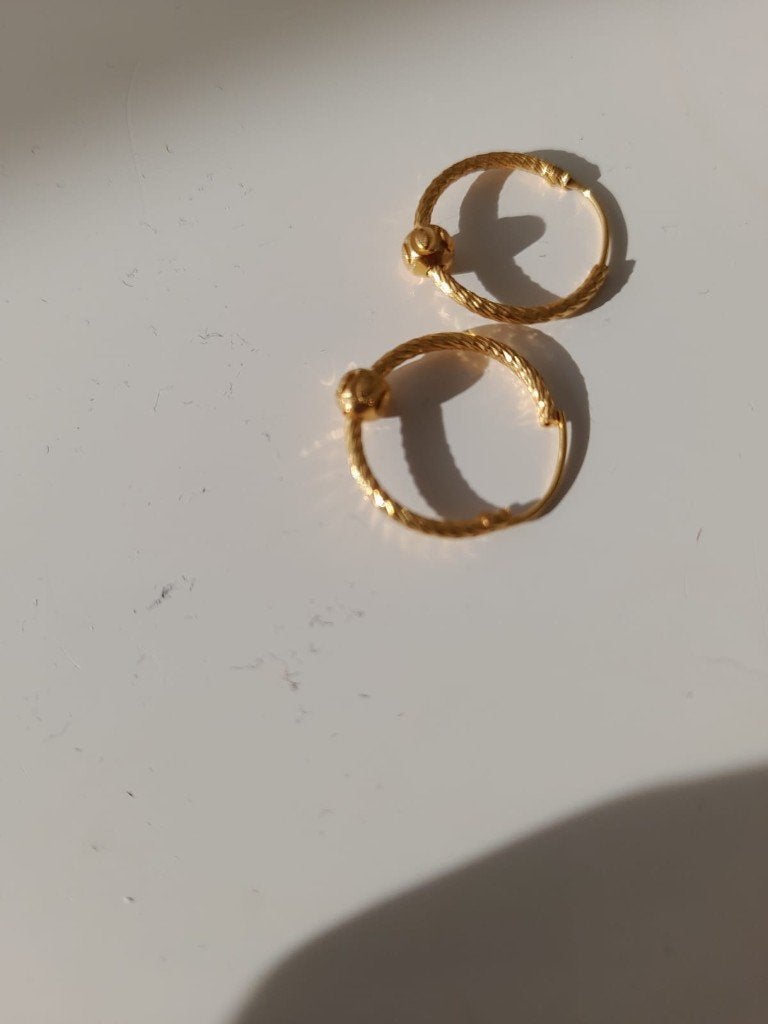 Goud 21 karaat, Sieraden, Tassen en Uiterlijk, Oorbellen, Verzenden, Nieuw, Goud, Goud