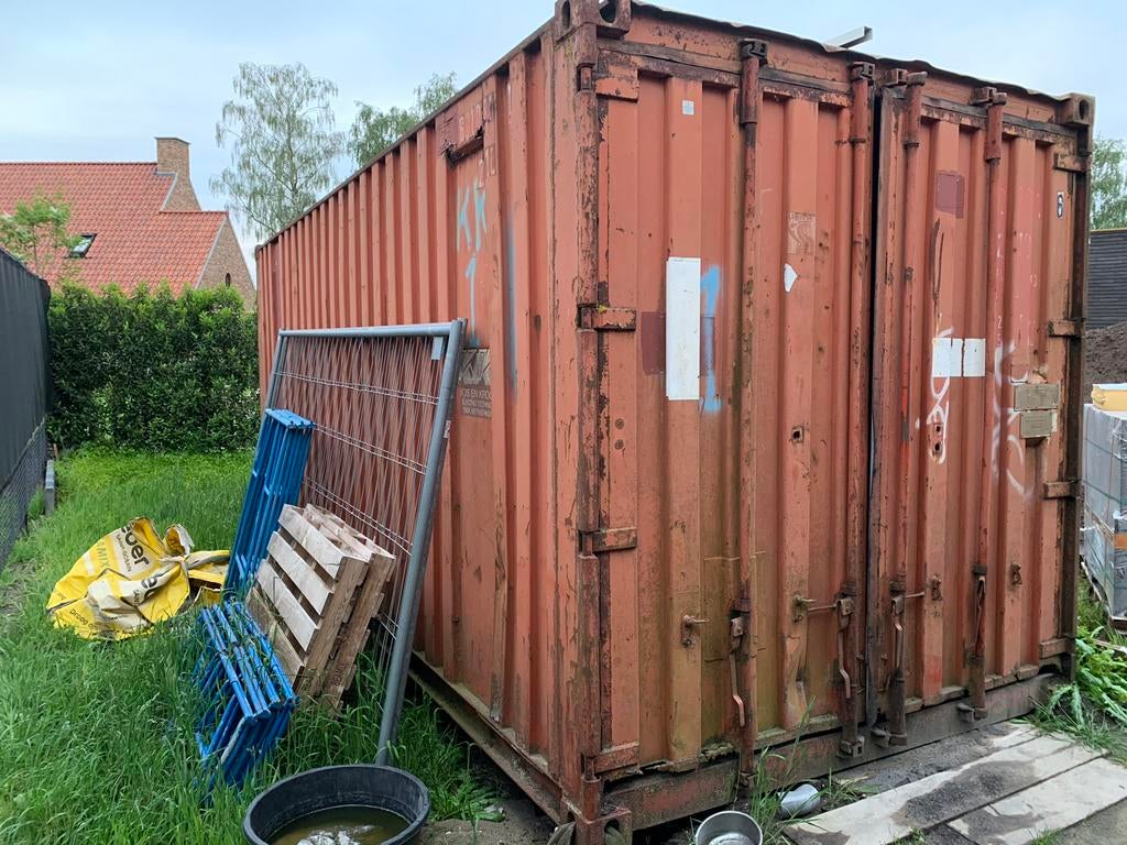 Zeecontainer 20ft, Ophalen
