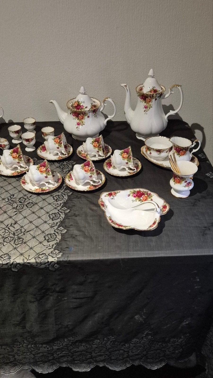 Royal Albert Old Country Roses Servies - Diverse Stukken, Ophalen, Klassiek, Zo goed als nieuw, Porselein