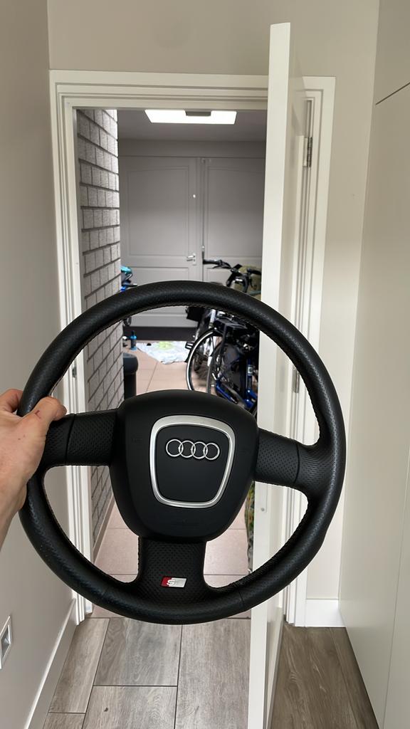 Audi A4 Stuurwiel, Auto-onderdelen, Besturing, Ophalen, Gebruikt, Audi