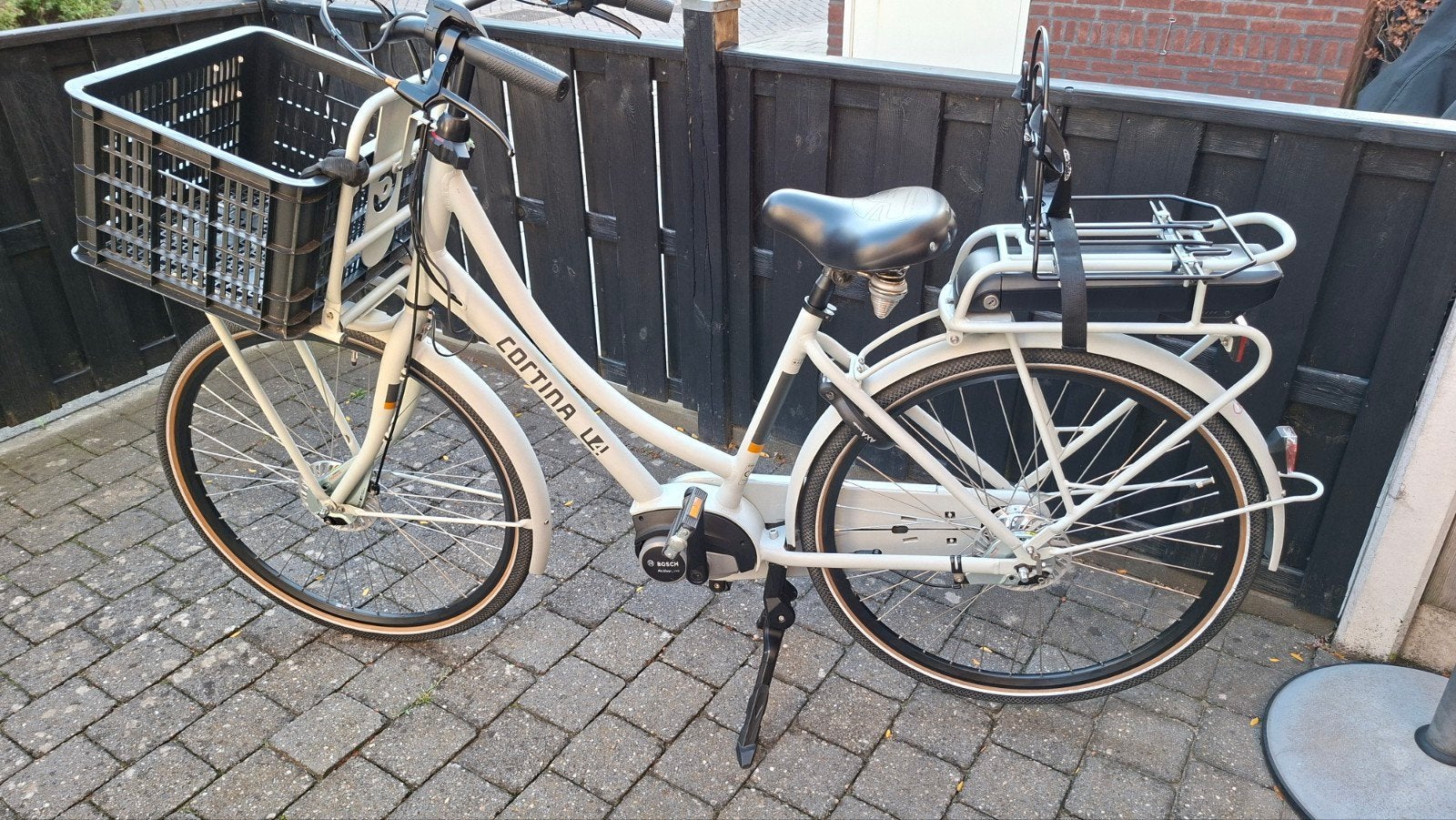 Cortina E-U4 28" D50 dames transportfiets grijs, Ophalen, Cortina transport fiets, 47 tot 50 cm, Versnellingen