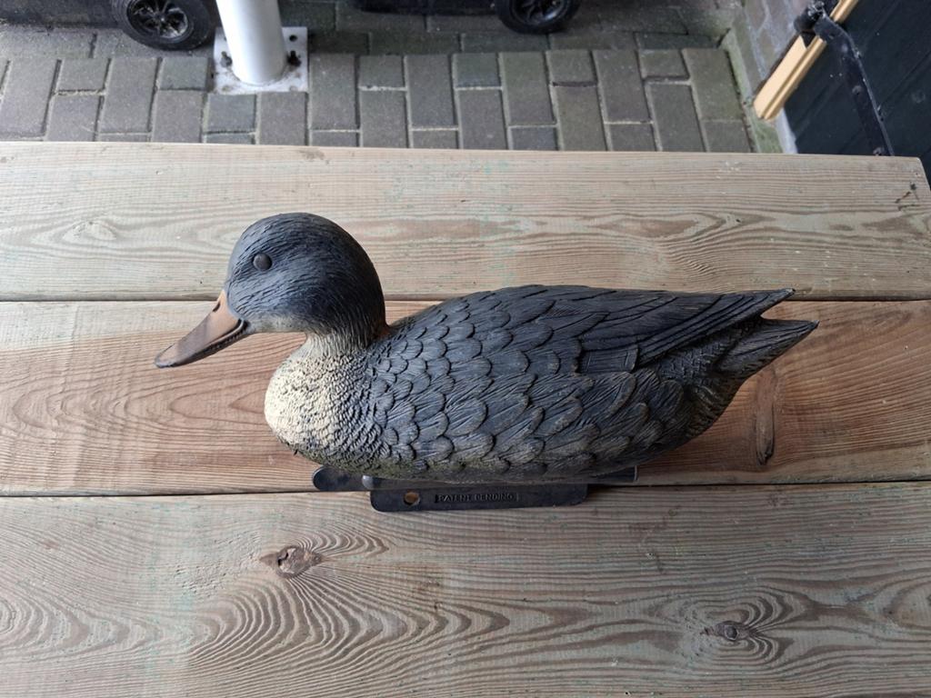 Vintage Sport Plast Decoys Eend Lokvogel - Made in Italy, Ophalen of Verzenden
