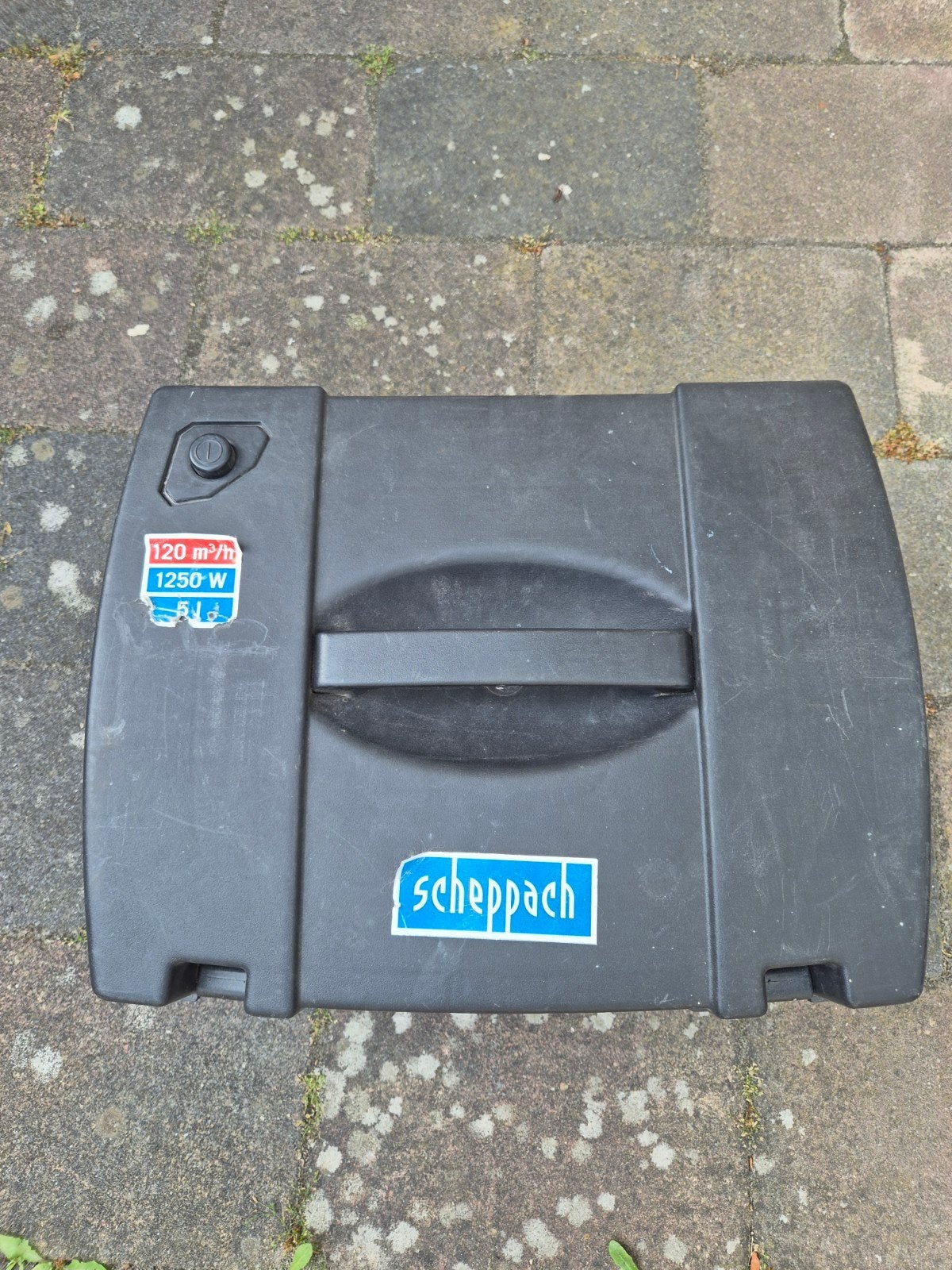 Scheppach koffer stofzuiger, Ophalen of Verzenden, Gebruikt