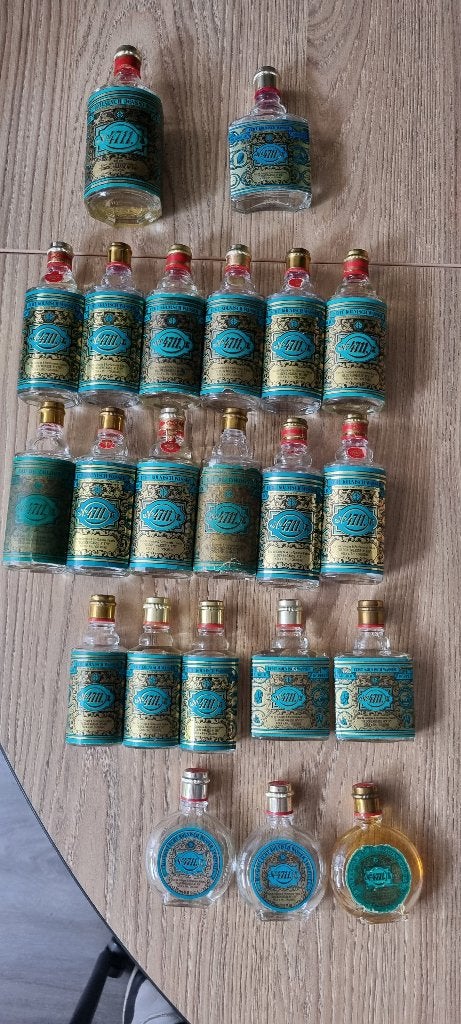 Flesjes 4711 en Boldooi, Ophalen of Verzenden, Gebruikt, Miniatuur