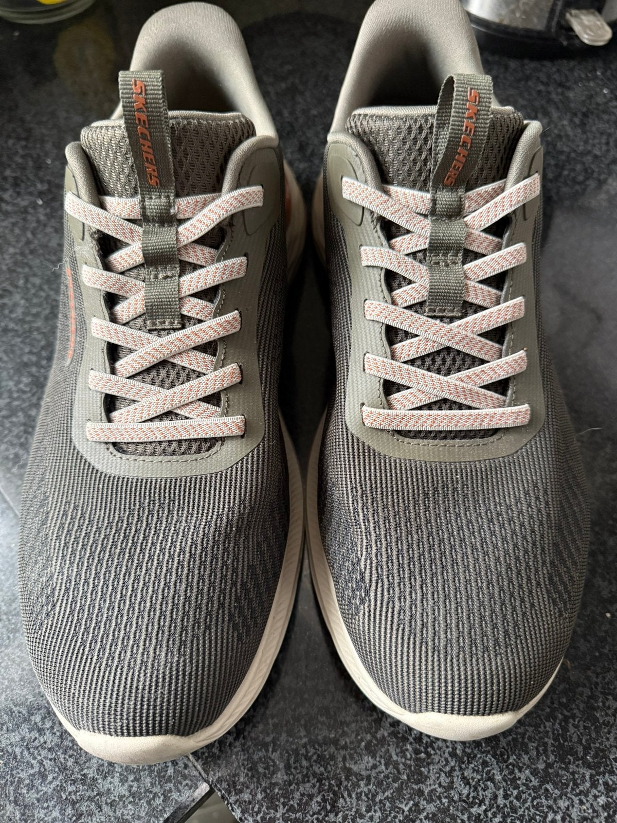 Skechers Garner heren Slip-ins groen maat 43 -NIEUW-, Overige kleuren, Verzenden, Nieuw, Sneakers of Gympen