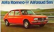 Alfa Romeo Alfasud e/o ti brochure/auto folder '75 - '82, Ophalen of Verzenden, Zo goed als nieuw, Alfa Romeo