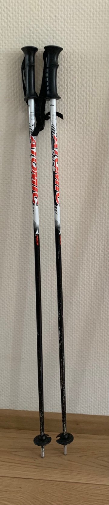 Atomic race ski stokken lengte 105, Ophalen, Gebruikt, Stokken, 100 tot 140 cm