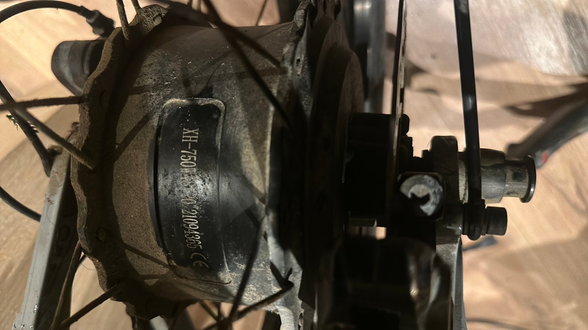 750 wat motor acherwiel fatbike ESMASTER, Ophalen of Verzenden, Nieuw
