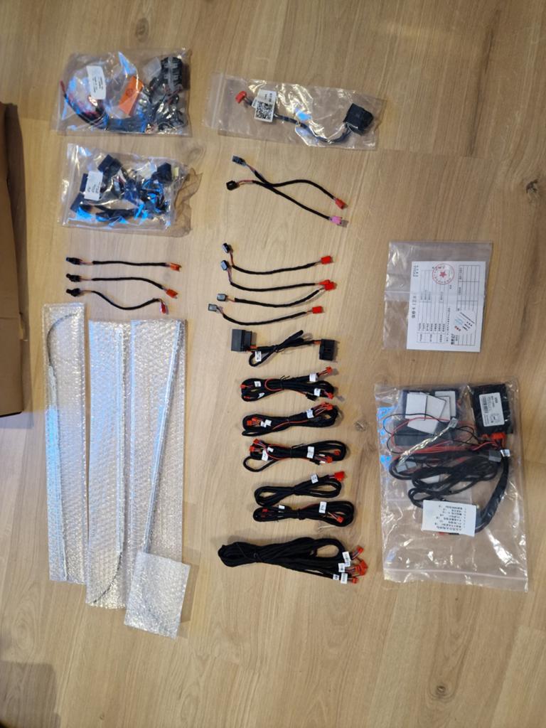 VW Golf 7 RGB Ambient Verlichting Set Retrofit Nieuw, Auto-onderdelen, Ophalen of Verzenden, Nieuw, Volkswagen