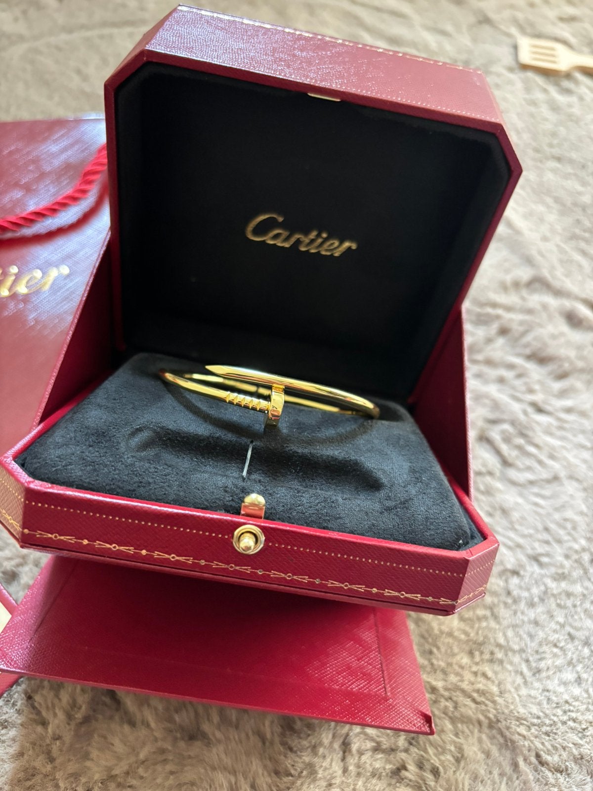 Cartier spijker armband, Ophalen of Verzenden, Zo goed als nieuw, Goud