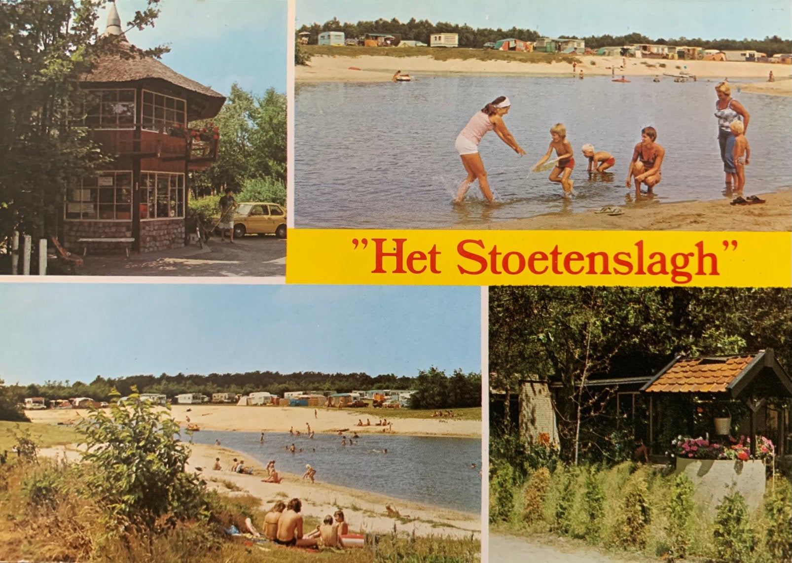 Het Stoetenslagh. Post Hardenberg., Ophalen of Verzenden, Gelopen, Overijssel