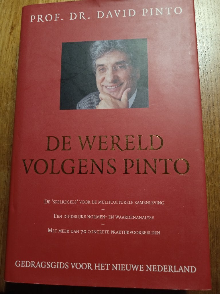Prof. Dr. DAVID PINTO - De wereld volgens Pinto, Ophalen of Verzenden, Gelezen, Pinto