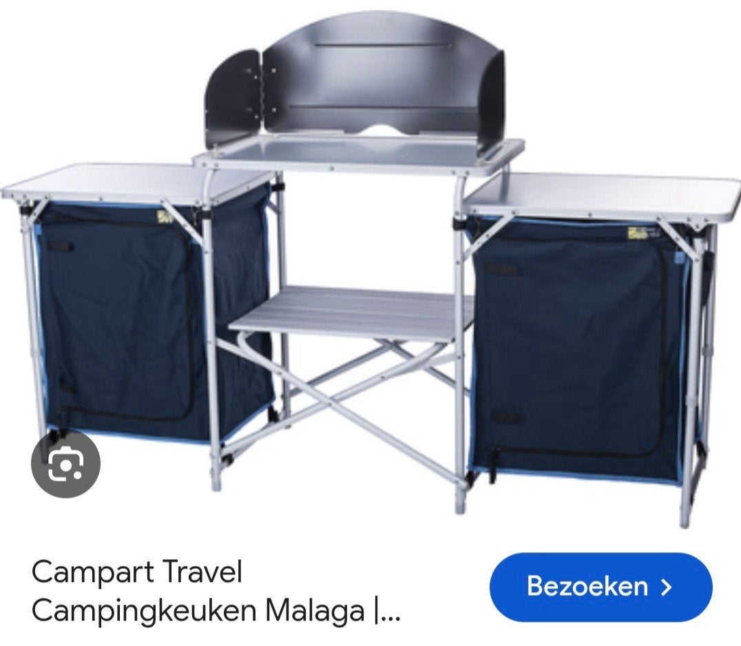 Campart Travel Campingkeuken Malaga - Mobiele Keuken, Caravans en Kamperen, Kampeeraccessoires, Ophalen