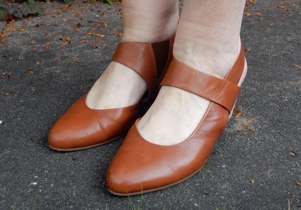 Bruine zomerschoenen, Pumps, Bruin, Ophalen of Verzenden, Zo goed als nieuw