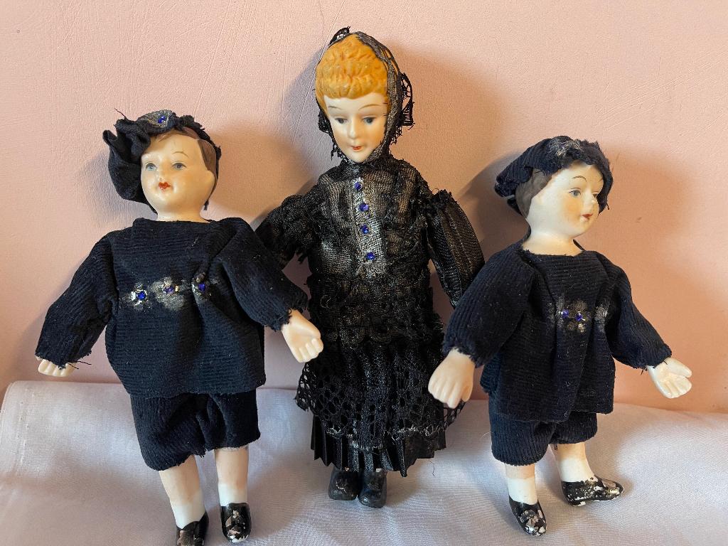 Vintage popjes, Ophalen of Verzenden, Gebruikt, Pop