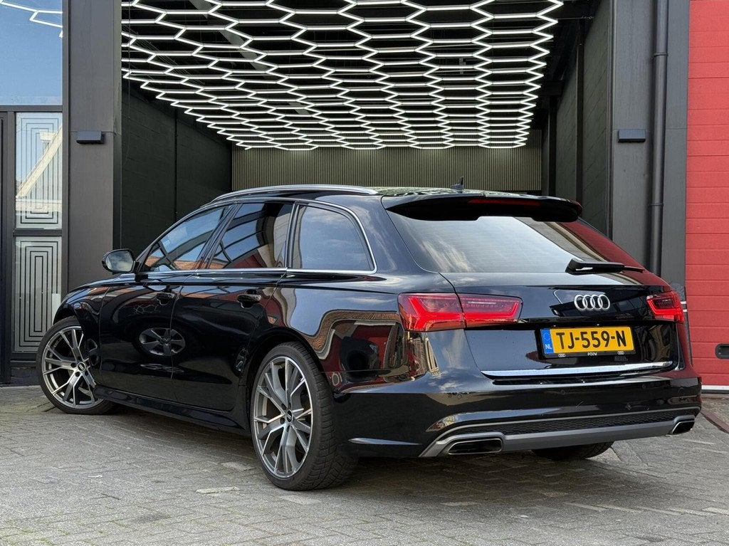 Audi A6 Avant 1.8 TFSI ultra Advance Sport, Auto's, Audi, Leder en Stof, Zwart, Origineel Nederlands, 93 €/maand