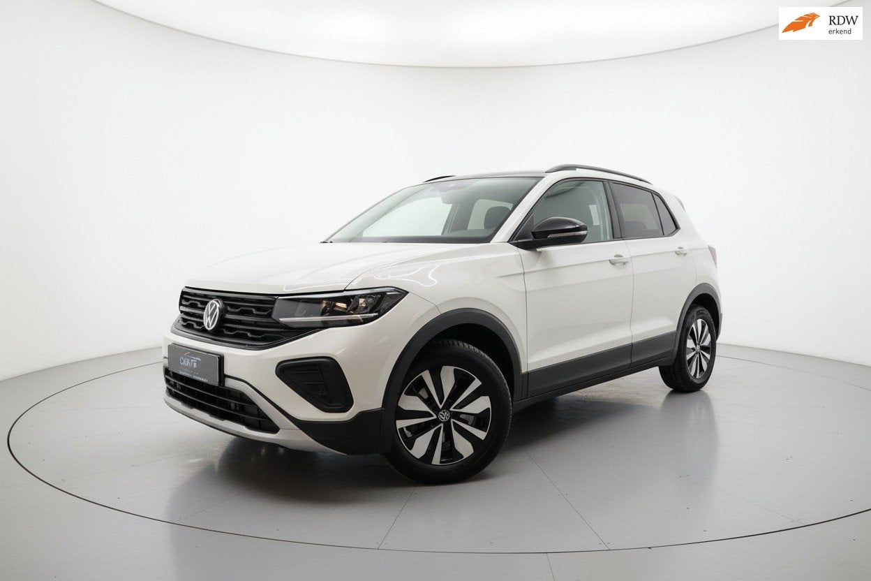 Volkswagen T-CROSS 1.0 TSI GOAL EDITION ACC PDC CARPLAY, Auto's, Gebruikt, 116 pk, Bedrijf, 650 kg