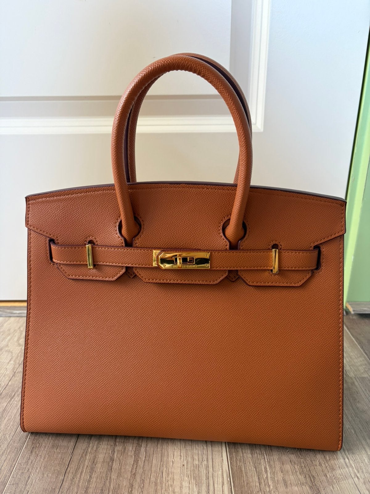 ‘Hermes’ birkin 30 bruin, Ophalen of Verzenden, Zo goed als nieuw, Bruin, Handtas