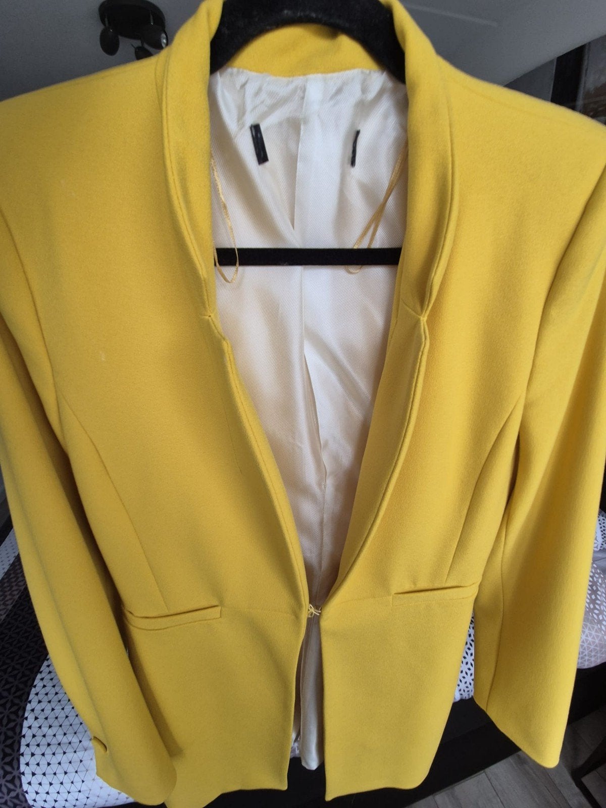 Zara Blazer Maat 40 in zeer goede staat, Maat 38/40 (M), Zara, Geel, Ophalen of Verzenden