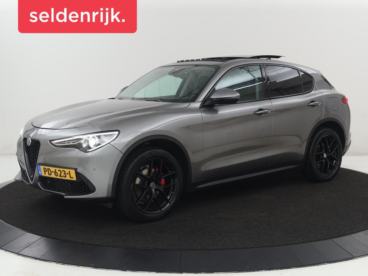 Alfa Romeo Stelvio 2.0 T AWD First Edition | Panoramadak | A, Auto's, Alfa Romeo, Automaat, Euro 6, 4 cilinders, Bedrijf