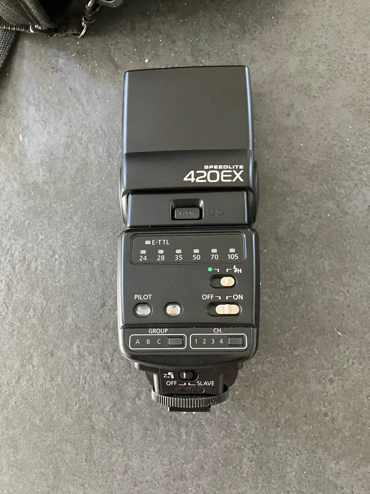 Canon 420 ex externe flitser, Ophalen of Verzenden, Zo goed als nieuw, Canon
