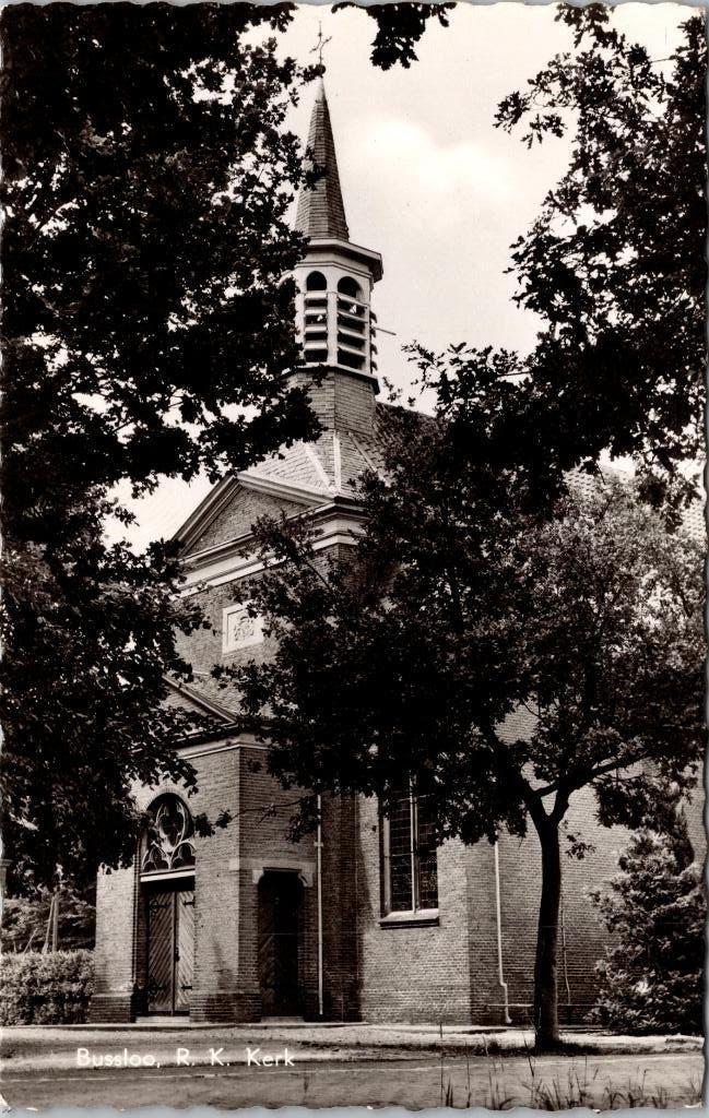 Bussloo - R.K. Kerk, Verzenden, 1960 tot 1980, Ongelopen, Gelderland