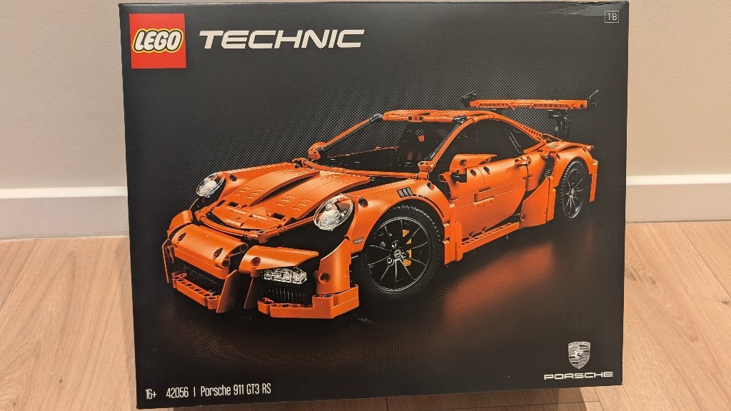 Lego 42056 Porsche 911 GT3 RS, Kinderen en Baby's, Speelgoed | Duplo en Lego, Lego, Compleet, Ophalen of Verzenden, Zo goed als nieuw