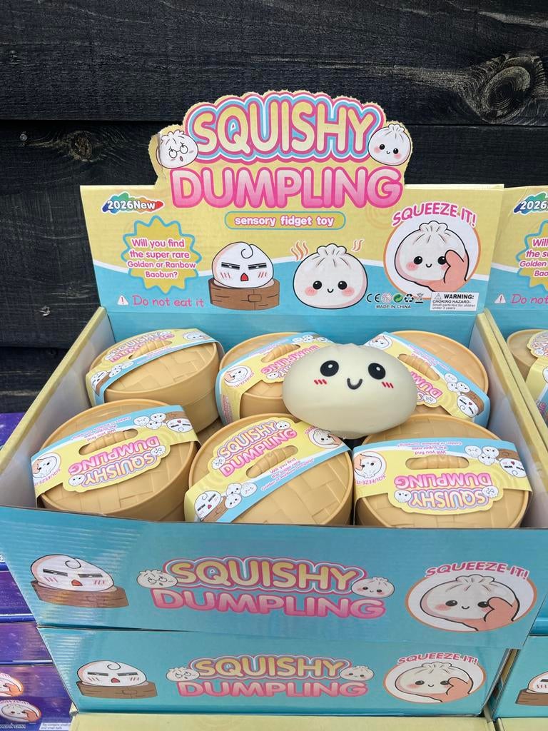 Squishy Dumpling Sensory Fidget Speelgoed, Kinderen en Baby's, Speelgoed | Overig, Nieuw, Jongen of Meisje, Ophalen
