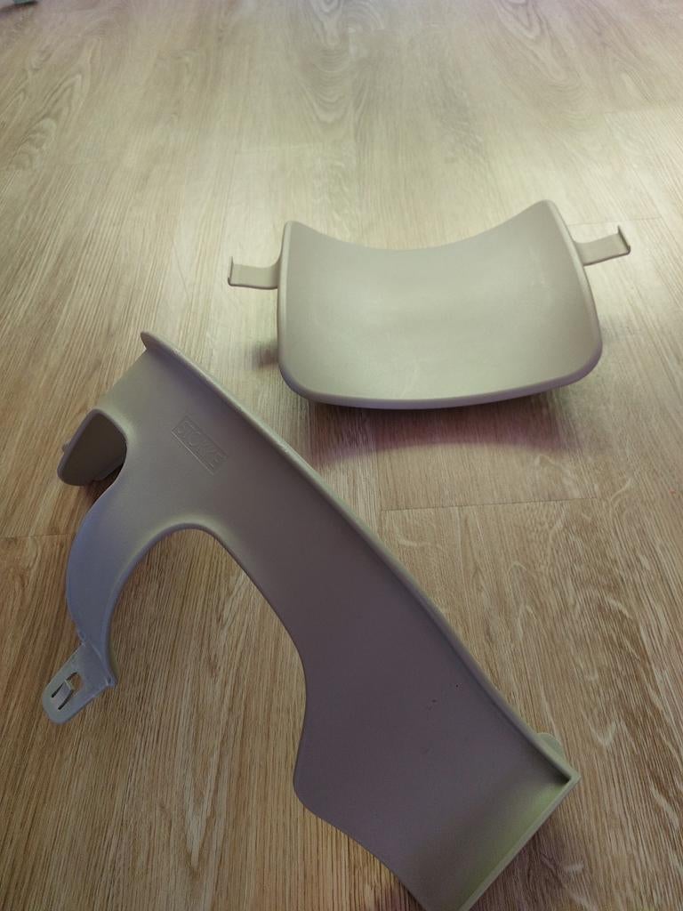 Stokke Tripp Trapp Babyset (groen), Ophalen of Verzenden, Gebruikt, Meegroeistoel
