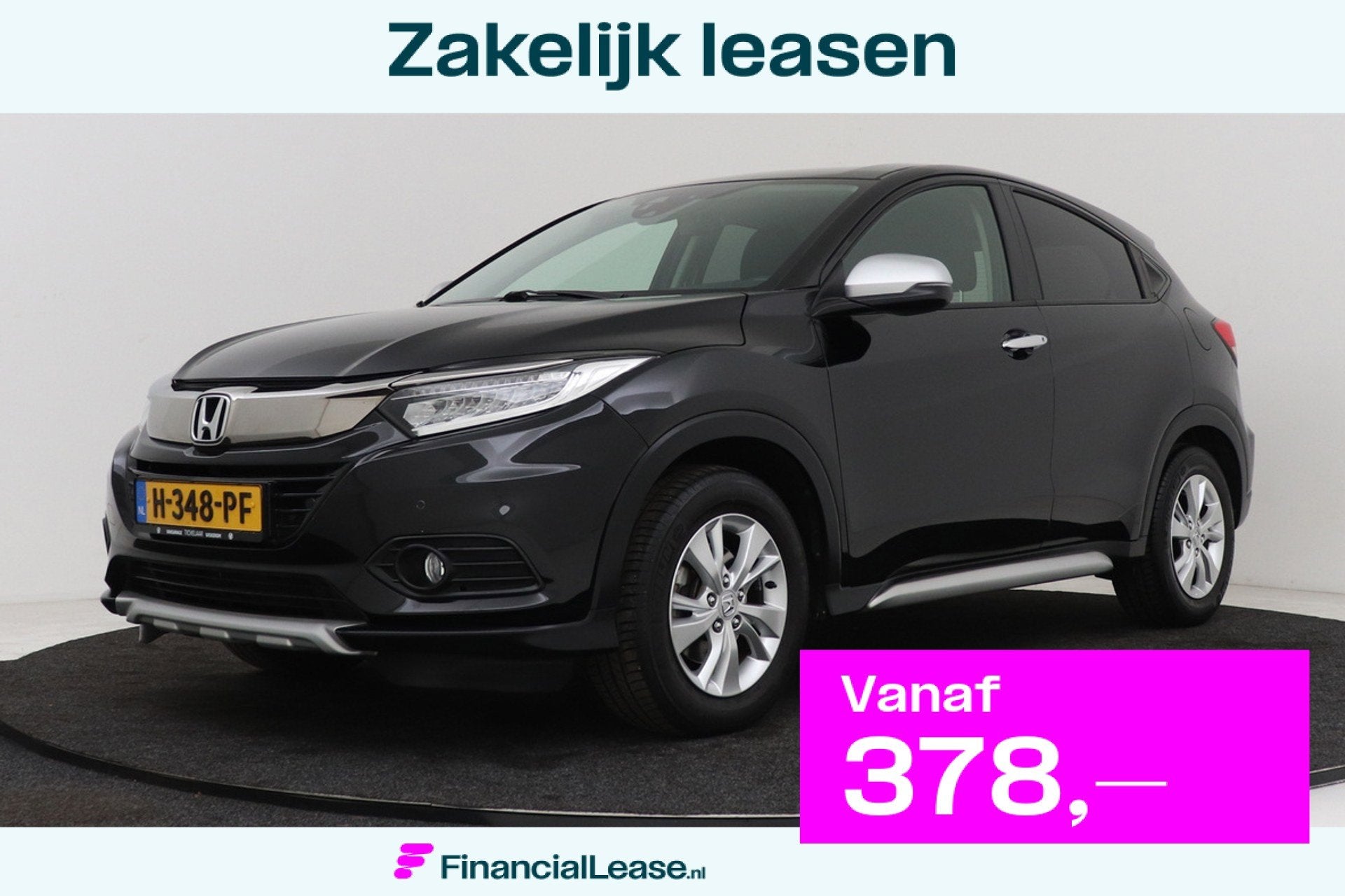 Honda HR-V 1.5 i-VTEC Elegance | Org NL | 42.000 KM! | Trekh, Stof, Zwart, Origineel Nederlands, Bedrijf