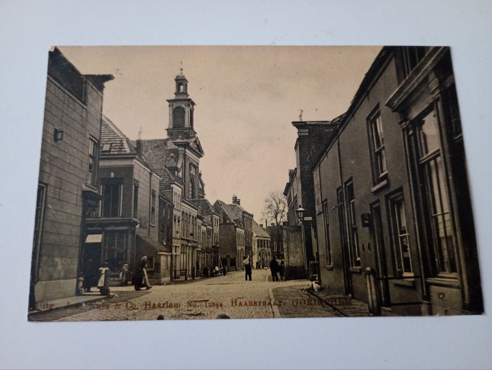 Gorinchem Haarstraat 1906, Ophalen of Verzenden, Voor 1920, Ongelopen, Zuid-Holland