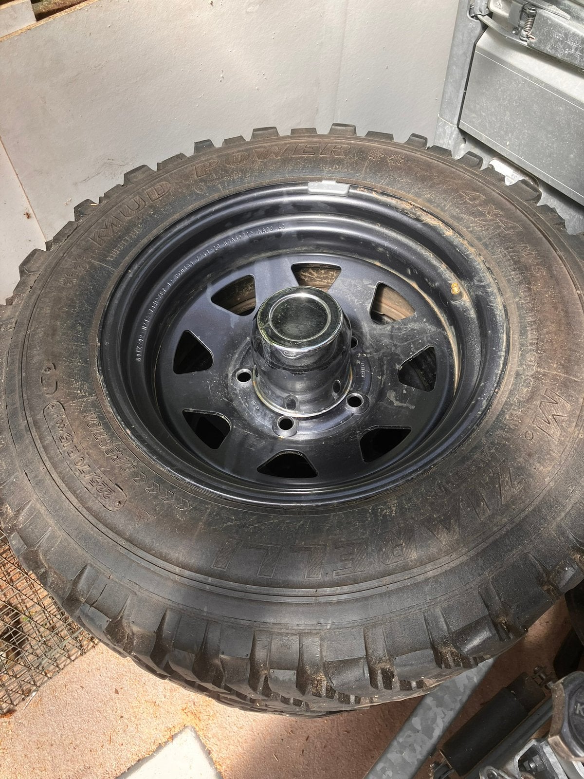 Samurai of jimny velgen, Ophalen, Gebruikt, 15 inch, Banden en Velgen