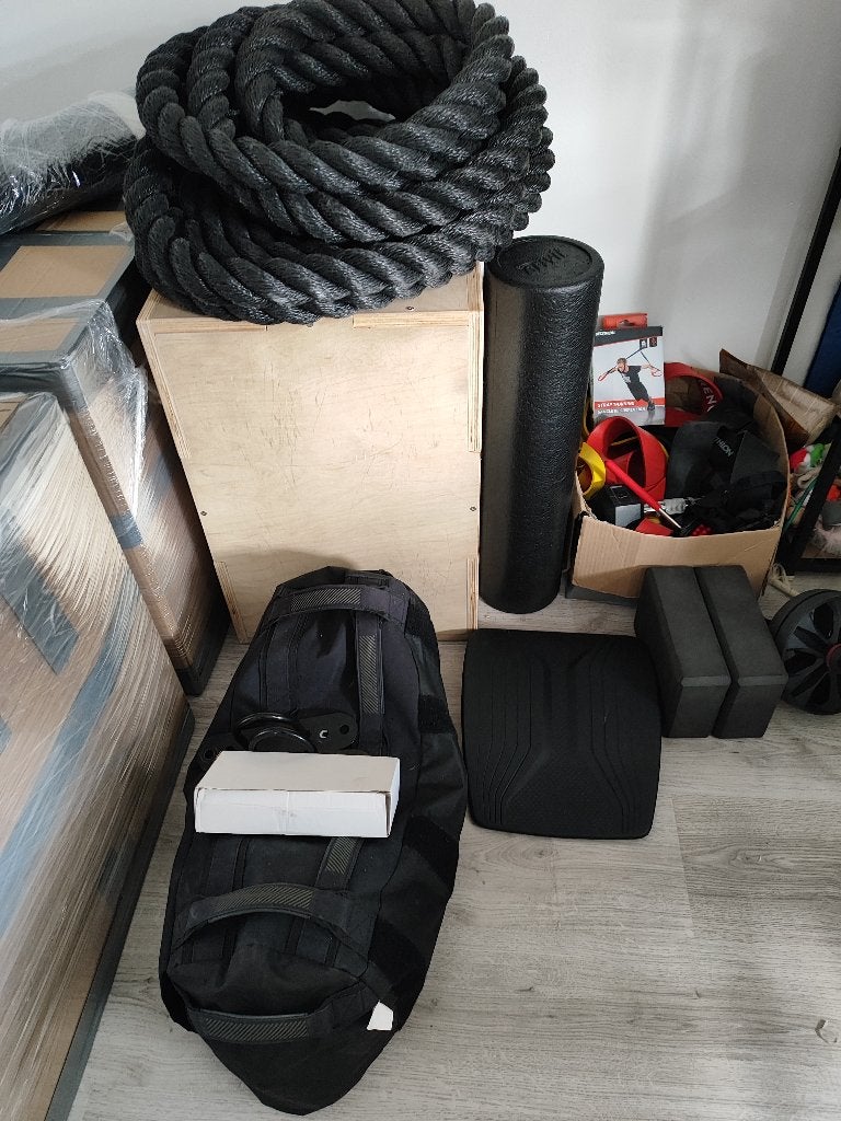 LAST CHANCE Complete Home Gym Set - ALLES MOET WEG, Ophalen, Benen, Overige typen, Zo goed als nieuw