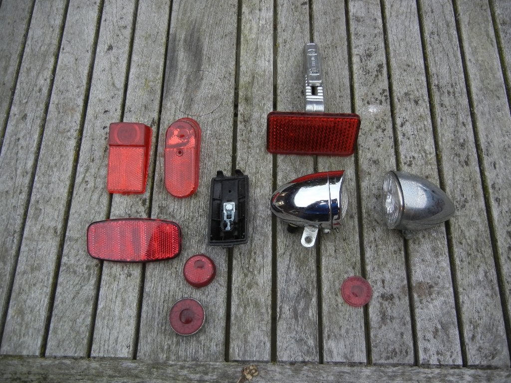 Fietsverlichting, Dynamo, Waterbestendig, Verlichtingsset, Verzenden