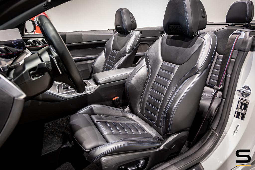 BMW 4-serie Cabrio 420i High Executive|LCI|M-sport PRO|H&K, Automaat, 1998 cc, Gebruikt, Zwart