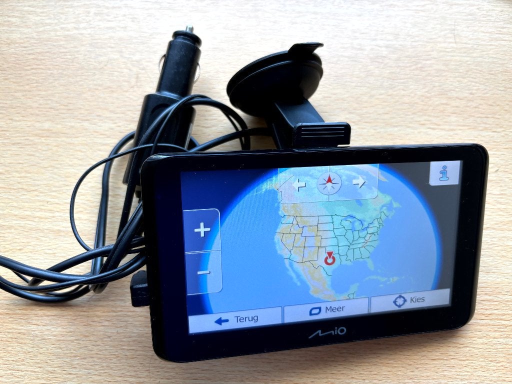 Mio GPS navigatie USA + Canada + Mexico (N. America), Ophalen of Verzenden, Gebruikt