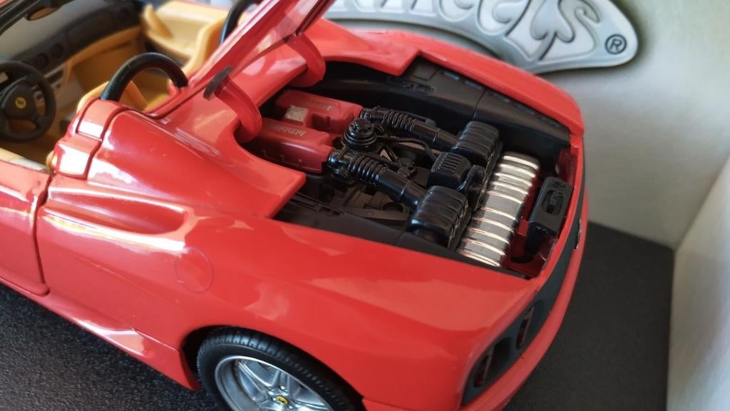 Ferrari 360 Spider Modena 1:18 Hot Wheels Pol, 1186 MJ 1 NL, Auto, Verzenden, Zo goed als nieuw