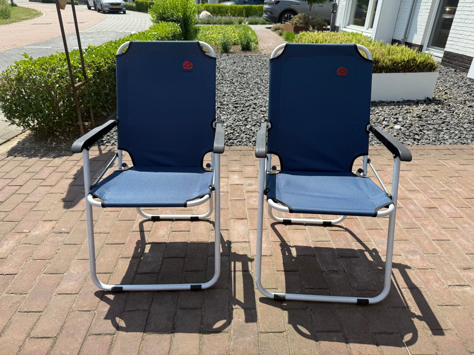 Campingstoel, Ophalen, Zo goed als nieuw, Campingstoel