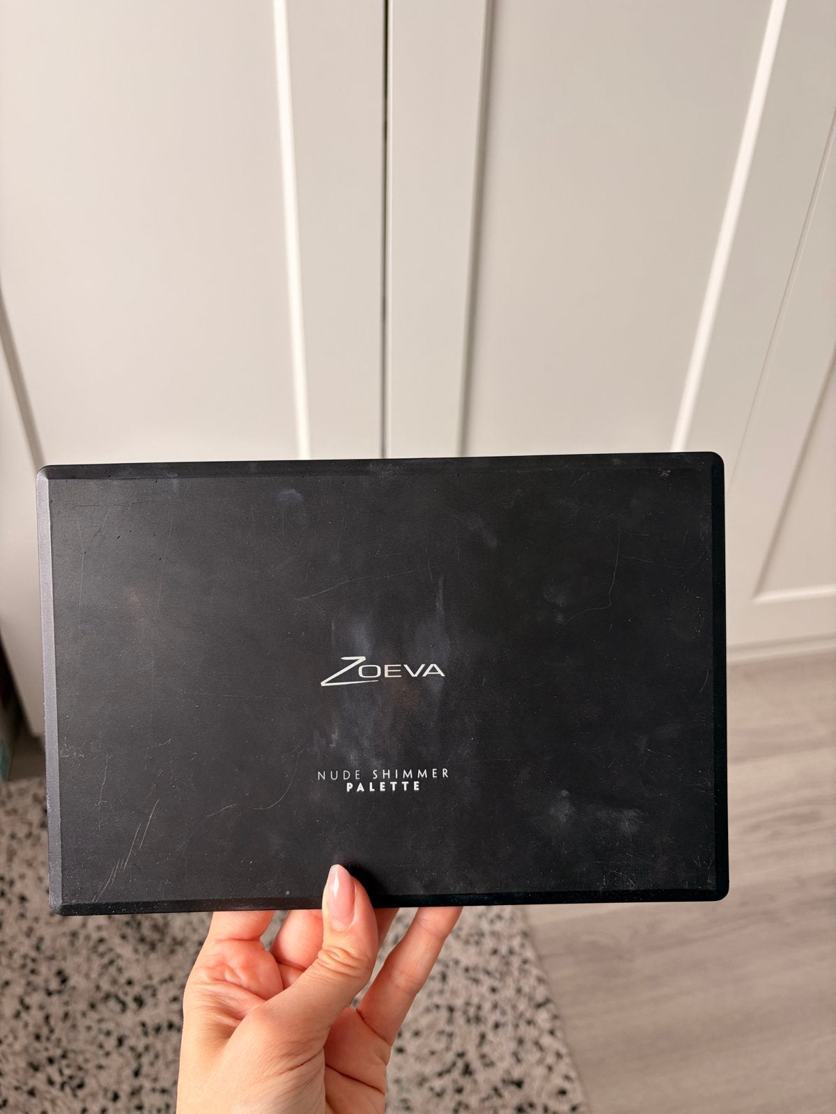 Zoeva Nude Shimmer Palette Oogschaduw - Gebruikt, Gebruikt, Ophalen of Verzenden, Make-up, Overige kleuren