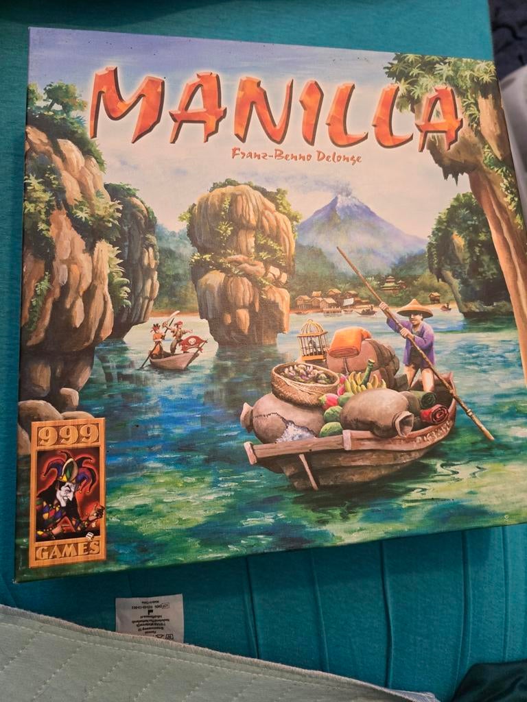 Manilla Bordspel - Avontuurlijk Handelsspel, Vijf spelers of meer, Ophalen of Verzenden, 999 Games