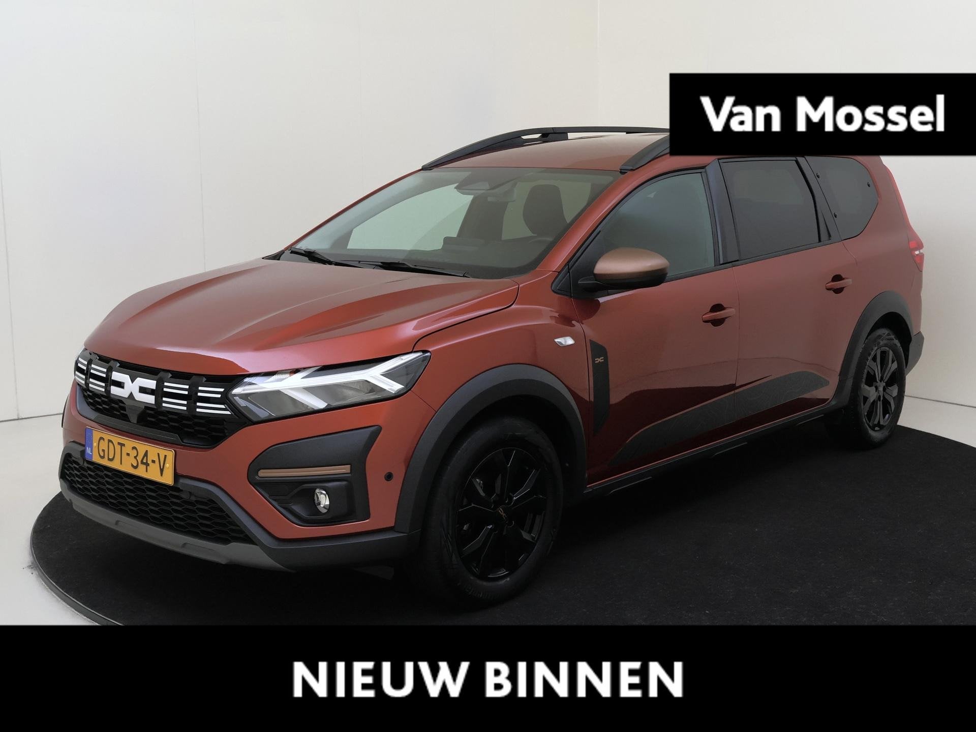 Dacia Jogger 1.6 Hybrid 140 Extreme 7p. | 1e Eigenaar | Navi, Auto's, Gebruikt, 4 cilinders, Bruin, 7 stoelen