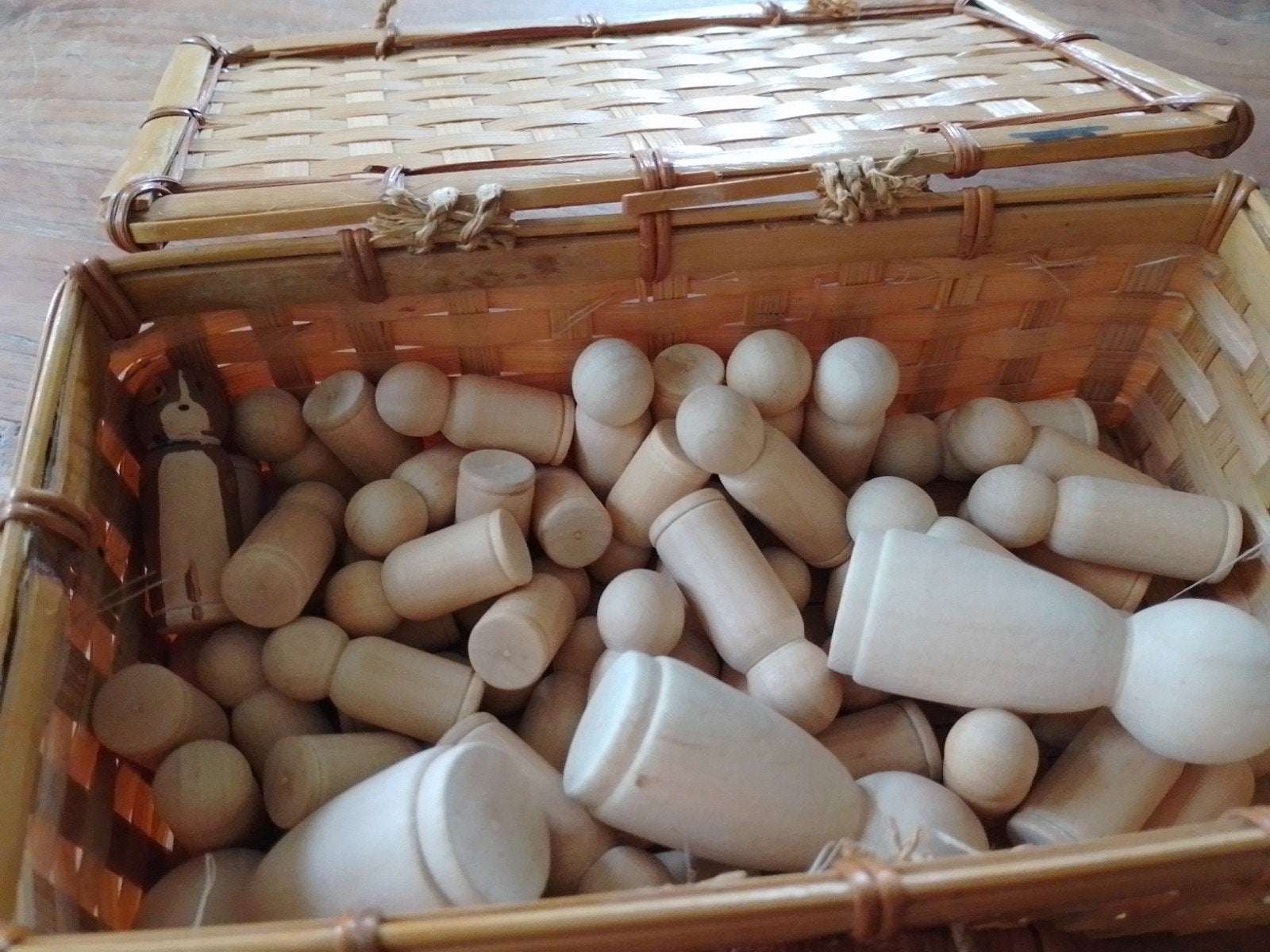 Houten poppetjes, Ophalen of Verzenden, Nieuw