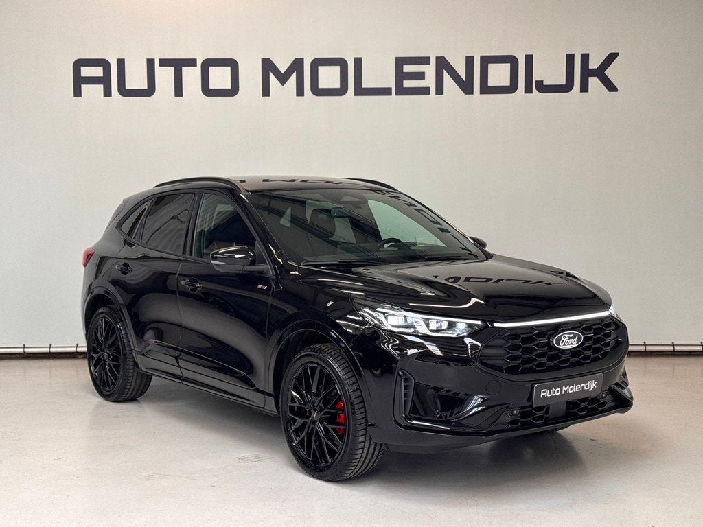 Ford Kuga 2.5 PHEV ST-Line X Black / Alcant / B&O / el klep, Zwart, 4 cilinders, Zwart, 1837 kg