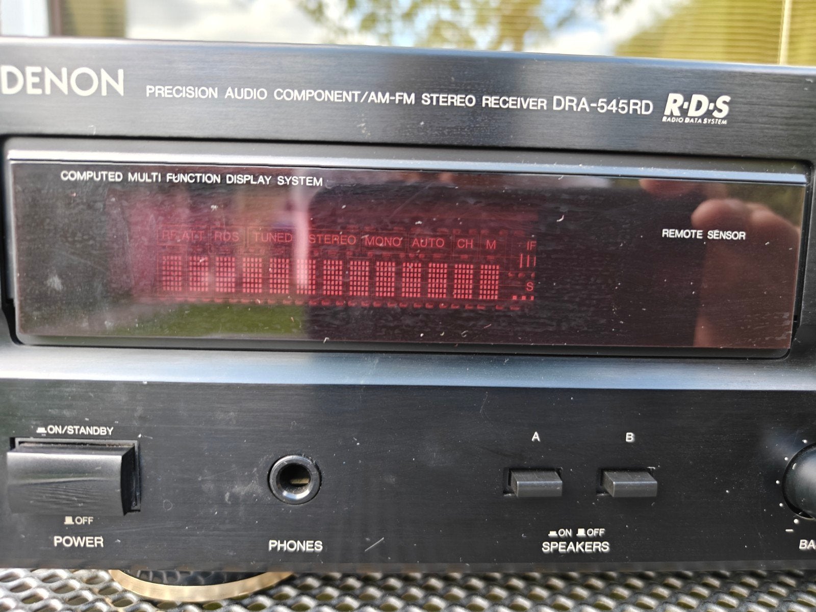 Denon DRA-545RD Audio Component AM-FM Stereo Receiv, Ophalen