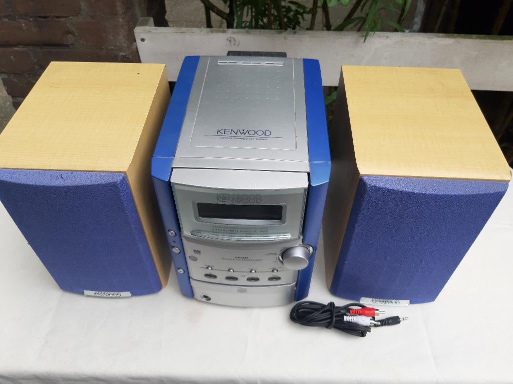 Kenwood stereo-set, type RDX-M32, CD-speler, cassettedeck, Audio, Tv en Foto, Stereo-sets, Gebruikt, Tuner of Radio, Microset