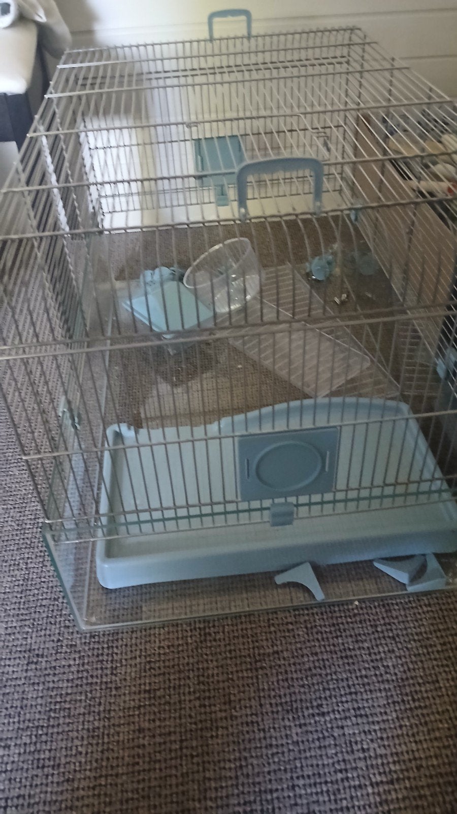 hamster kooi, Ophalen, Zo goed als nieuw