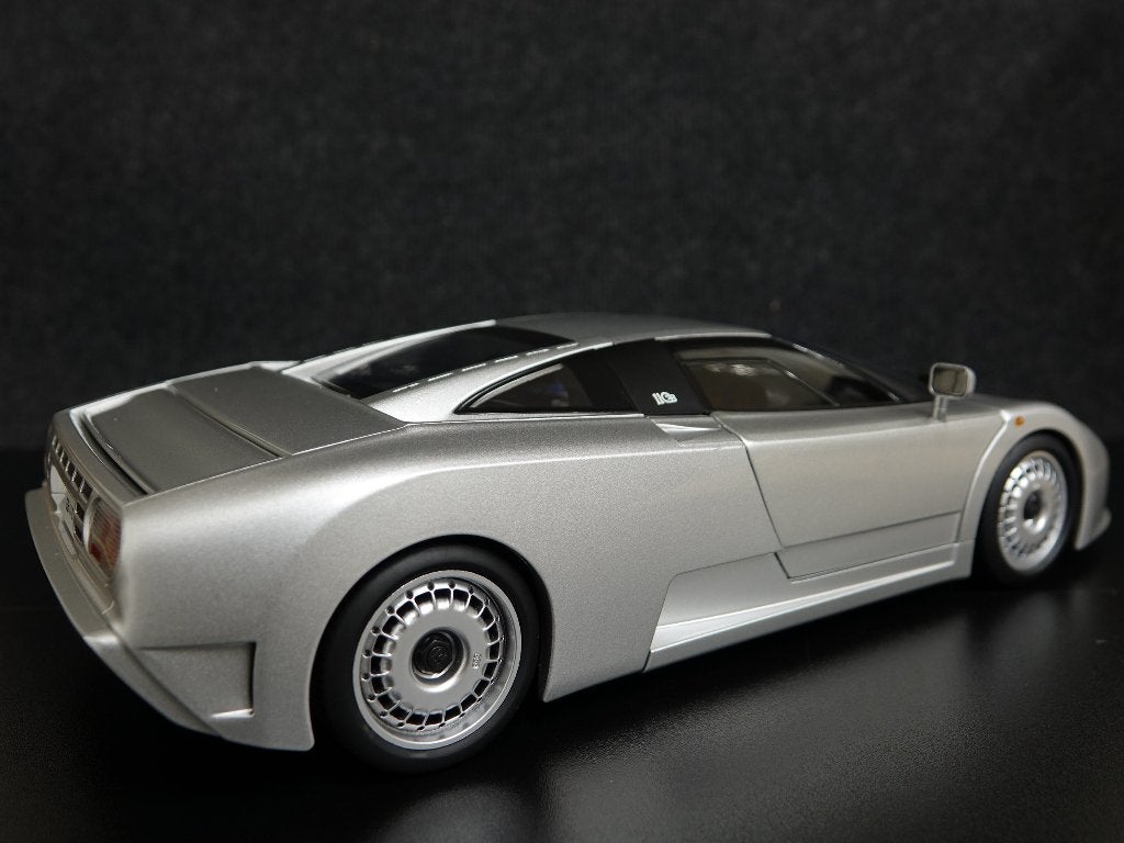 KK-Scale 1:12 1991 Bugatti EB110 zilvergrijs, Auto, Onbekend, Nieuw, Ophalen of Verzenden